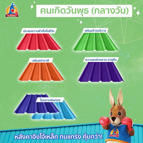 สีเขียวอยู่เย็น JingJoe Lek